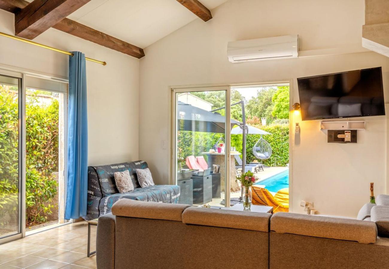 Villa Tous Conforts Avec Piscine Privee Et Acces Plage Cervione Exterior foto